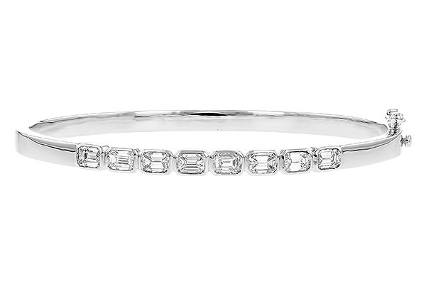 F310-02776: BANGLE 2.00 TW EMERALD CUTS