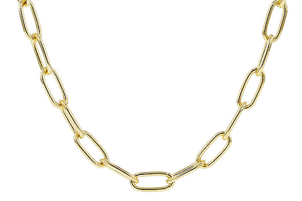 F310-05513: PAPERCLIP SM (18IN, 2.40MM, 14KT, LOBSTER CLASP)