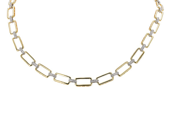 F310-06440: NECKLACE .50 TW (17")