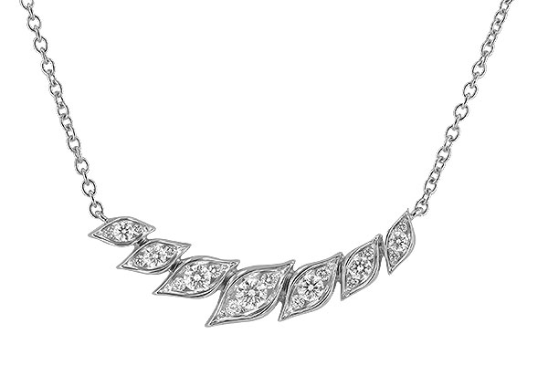 F310-90940: NECKLACE .36 TW
