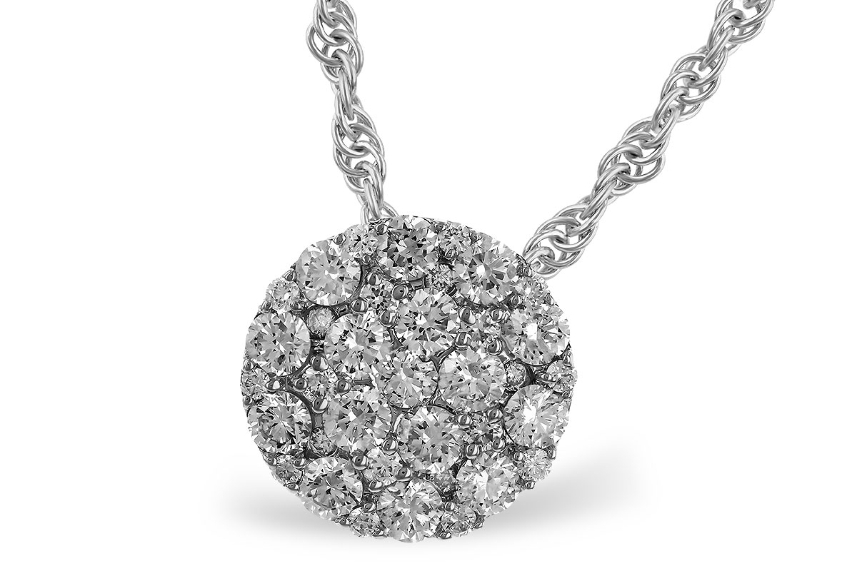 F310-90958: NECKLACE .50 TW