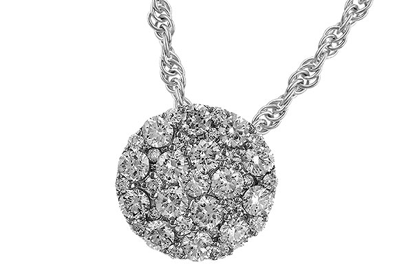 F310-90958: NECKLACE .50 TW
