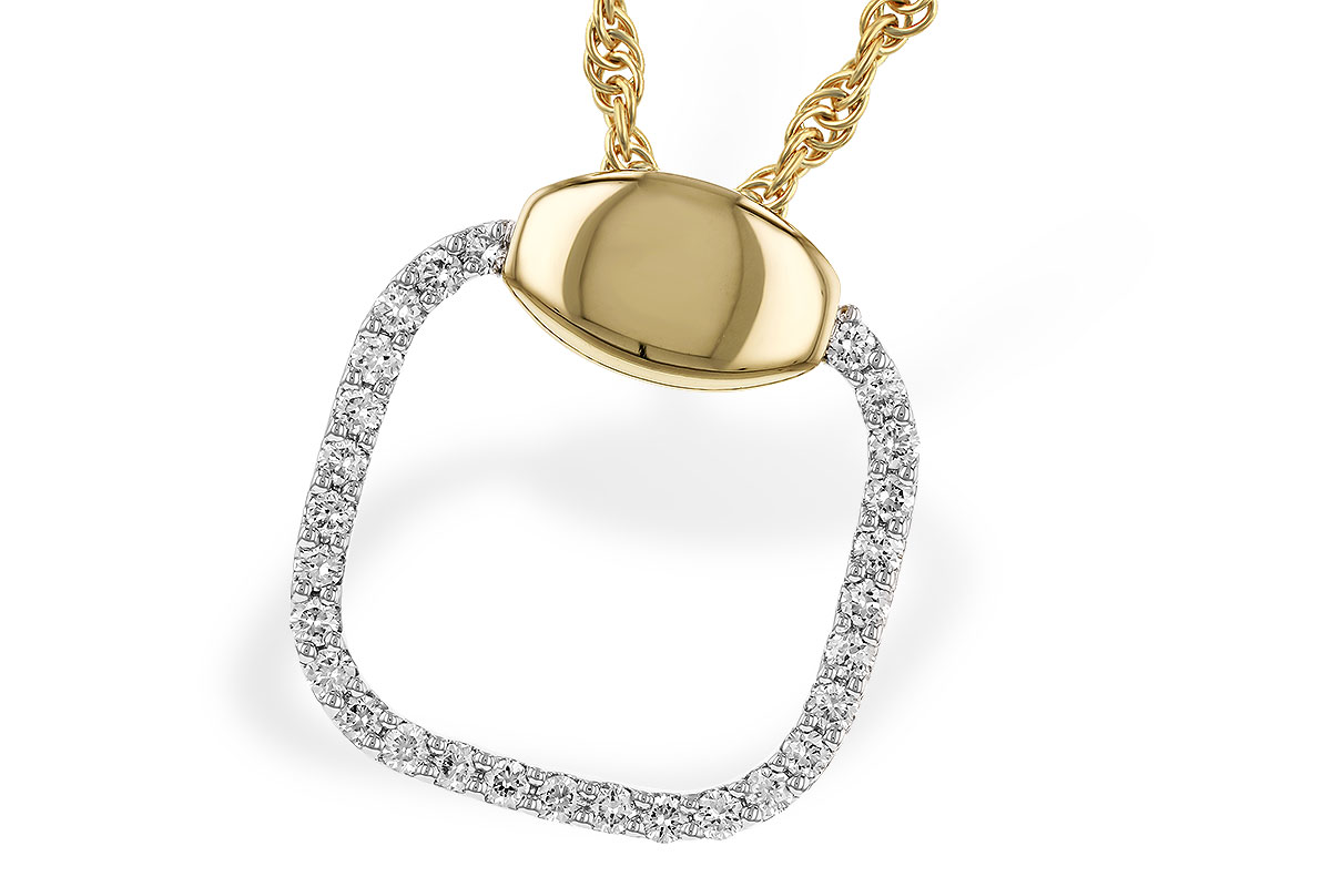 F310-96385: NECKLACE .20 TW