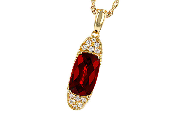 F310-97285: NECK 2.45 GARNET 2.55 TGW