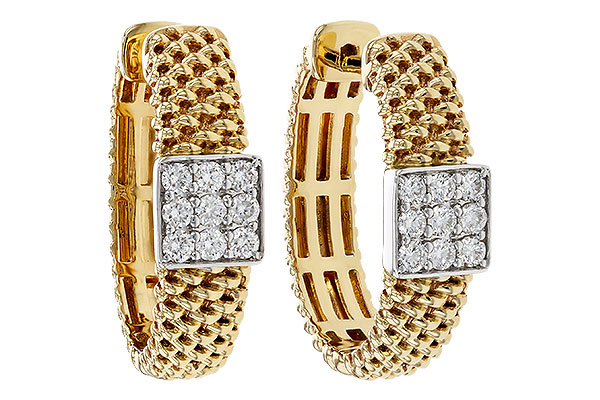 F310-98185: EARRINGS .33 TW