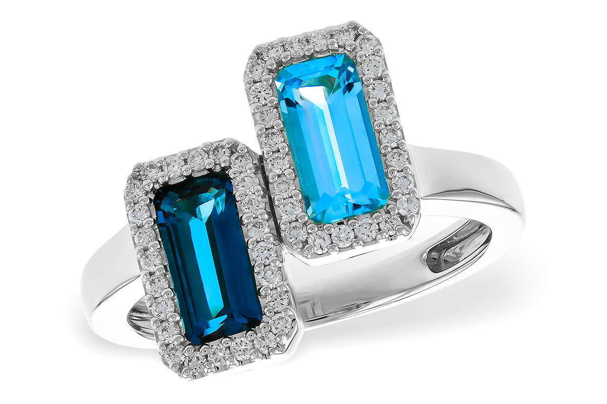 F310-99104: LDS RG 1.68 TW BLUE TOPAZ 1.90 TGW