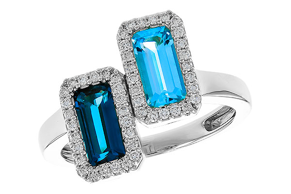 F310-99104: LDS RG 1.68 TW BLUE TOPAZ 1.90 TGW
