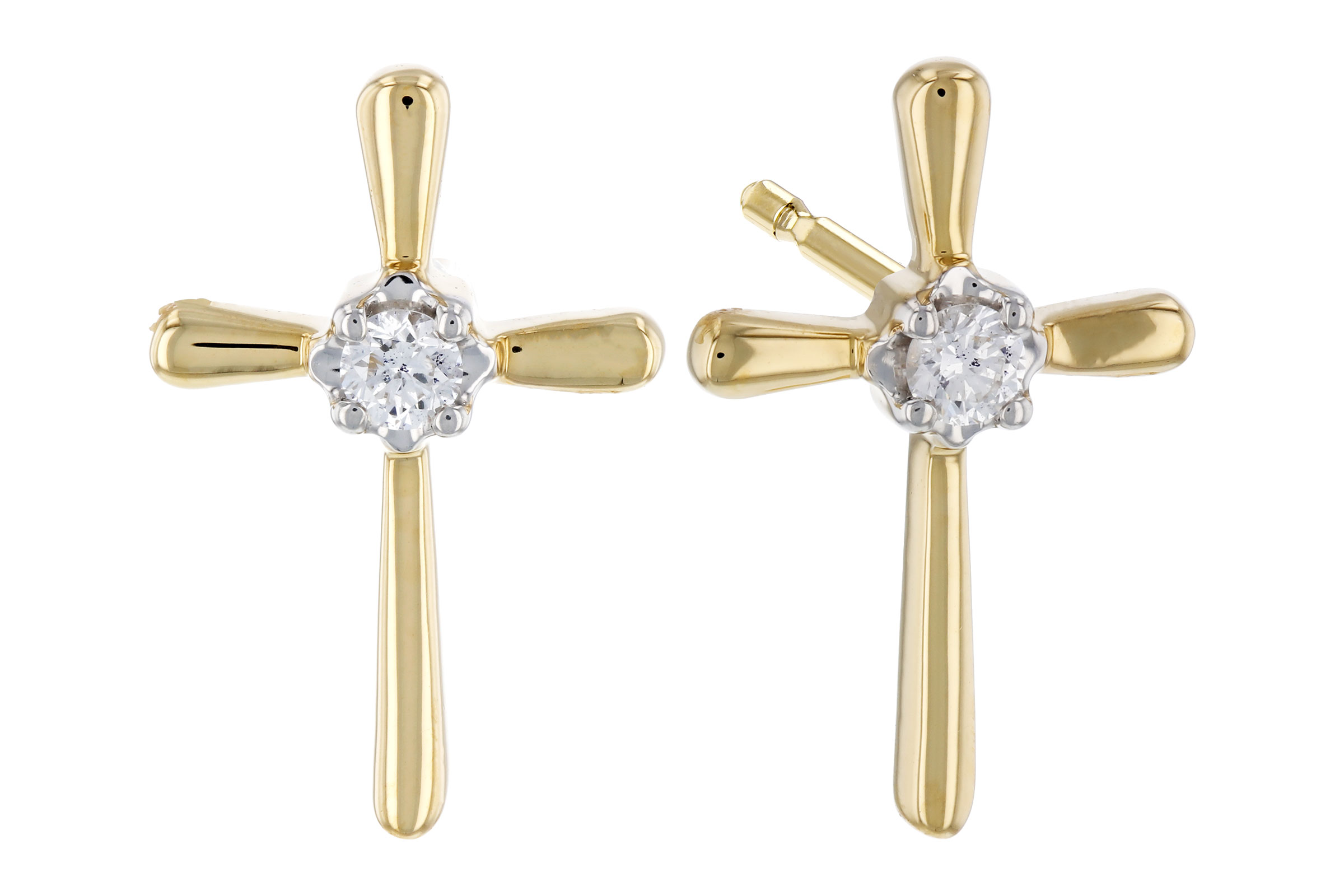 F311-82758: EARRINGS .04 TW