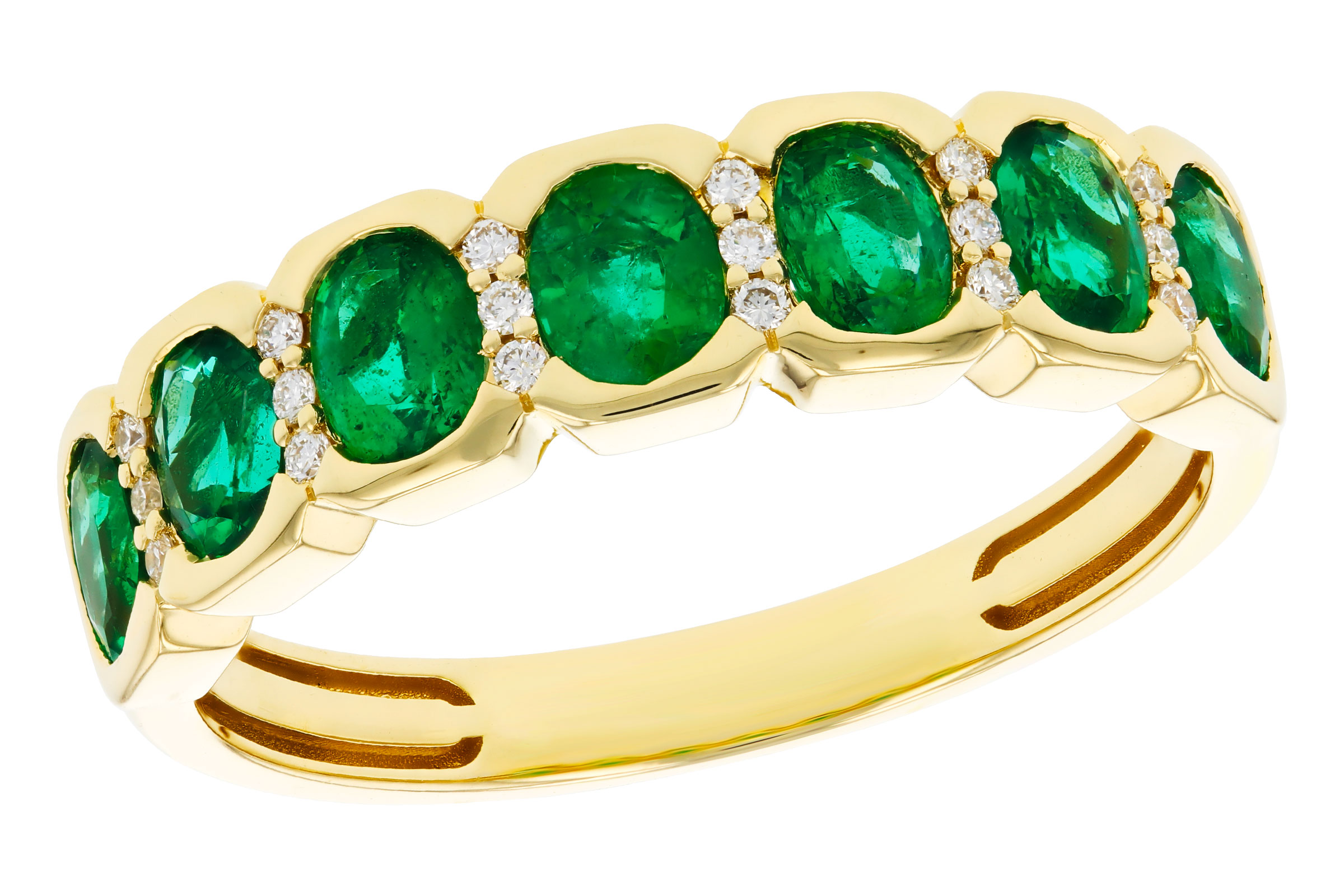 F311-83713: LDS WED RG 1.15 TW EMERALD 1.22 TGW