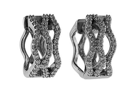 G036-44631: EARRINGS .50 TW