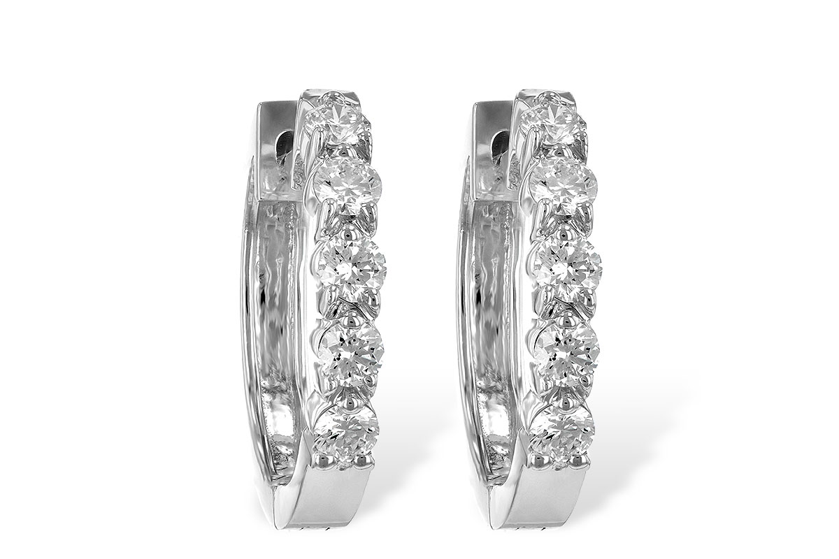 G037-30013: EARRINGS .50 TW