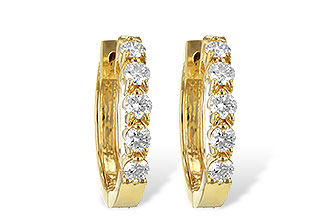 G037-30013: EARRINGS .50 TW