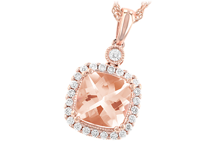 G222-74594: NECK 1.09 MORGANITE 1.26 TGW (7MM MORG)