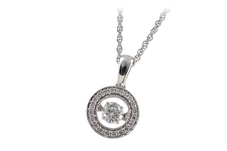 G222-80067: NECKLACE .33 TW