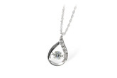 G223-67276: NECKLACE .19 TW