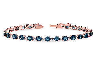 G225-47285: BRACELET 8.97 LONDON BLUE TPZ 9.55 TGW