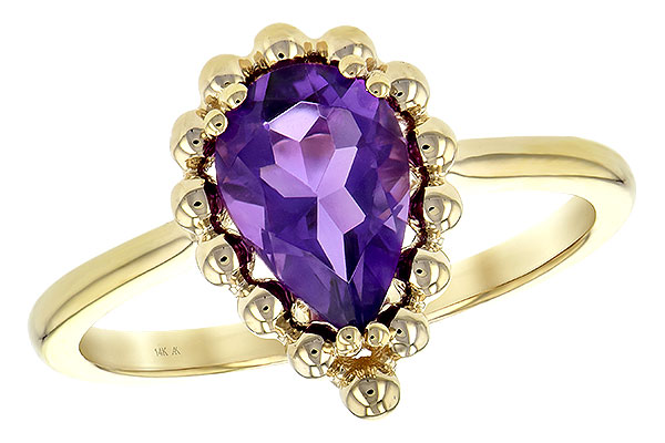 G225-49158: LDS RING 1.06 CT AMETHYST