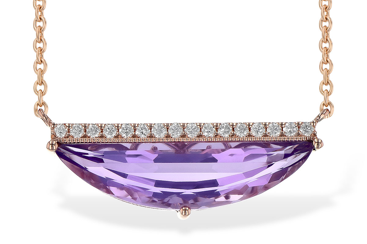 G226-41867: NECK 2.18 AMETHYST 2.28 TGW