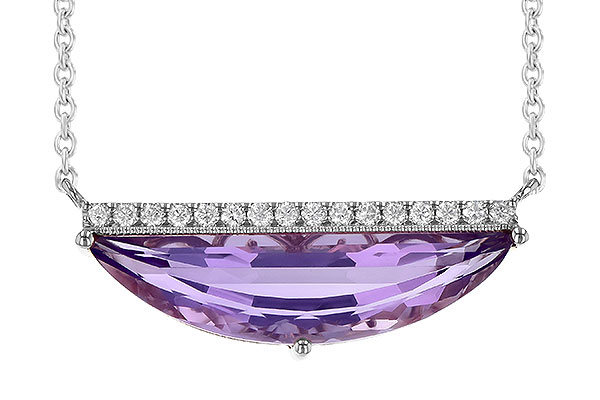 G226-41867: NECK 2.18 AMETHYST 2.28 TGW