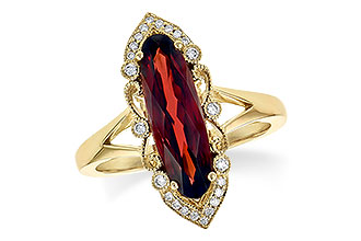 G226-41885: LDS RG 2.58 GARNET 2.70 TGW