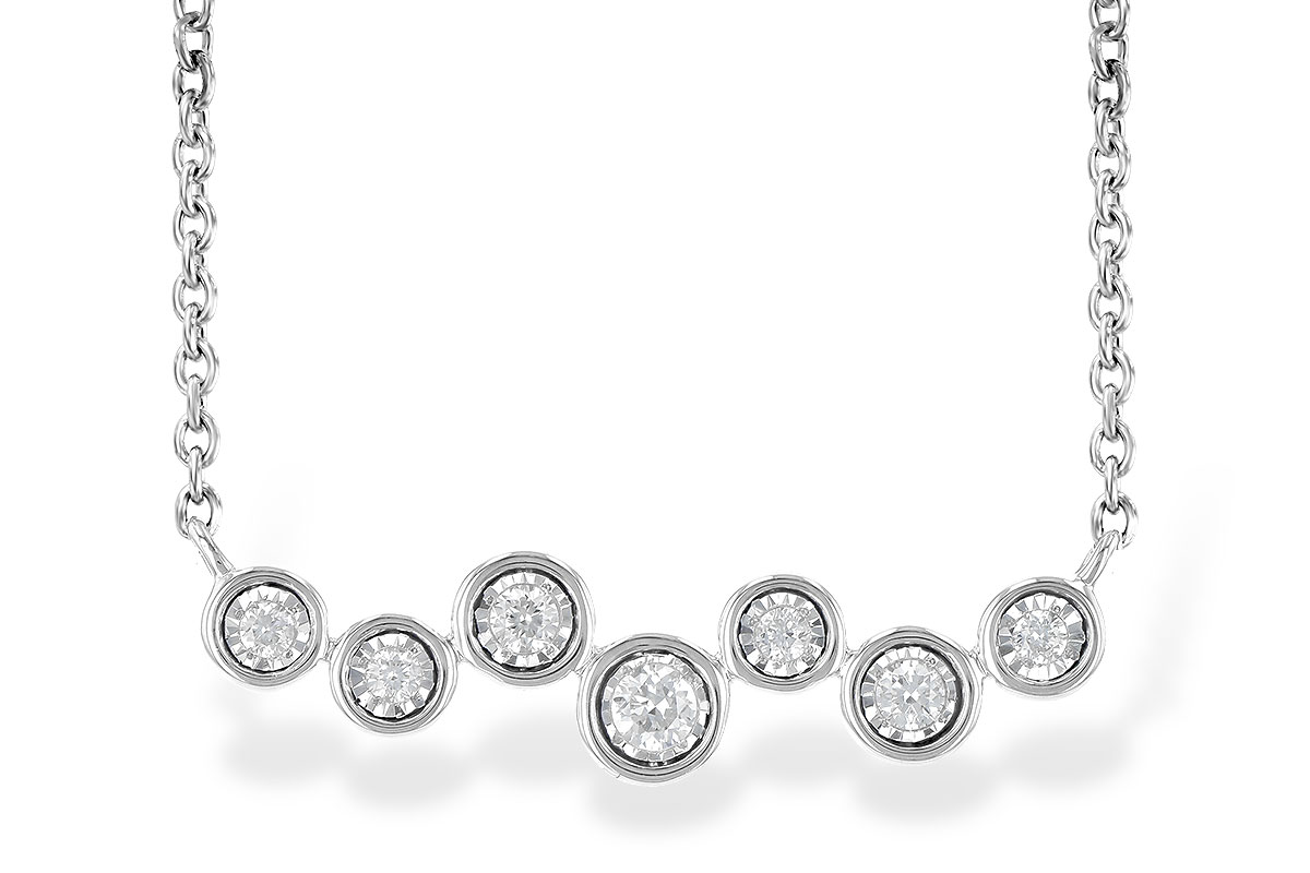 G226-42813: NECKLACE .13 TW