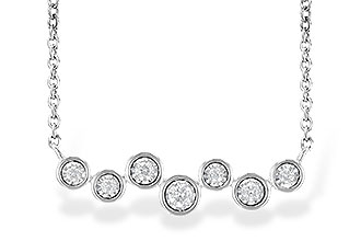 G226-42813: NECKLACE .13 TW