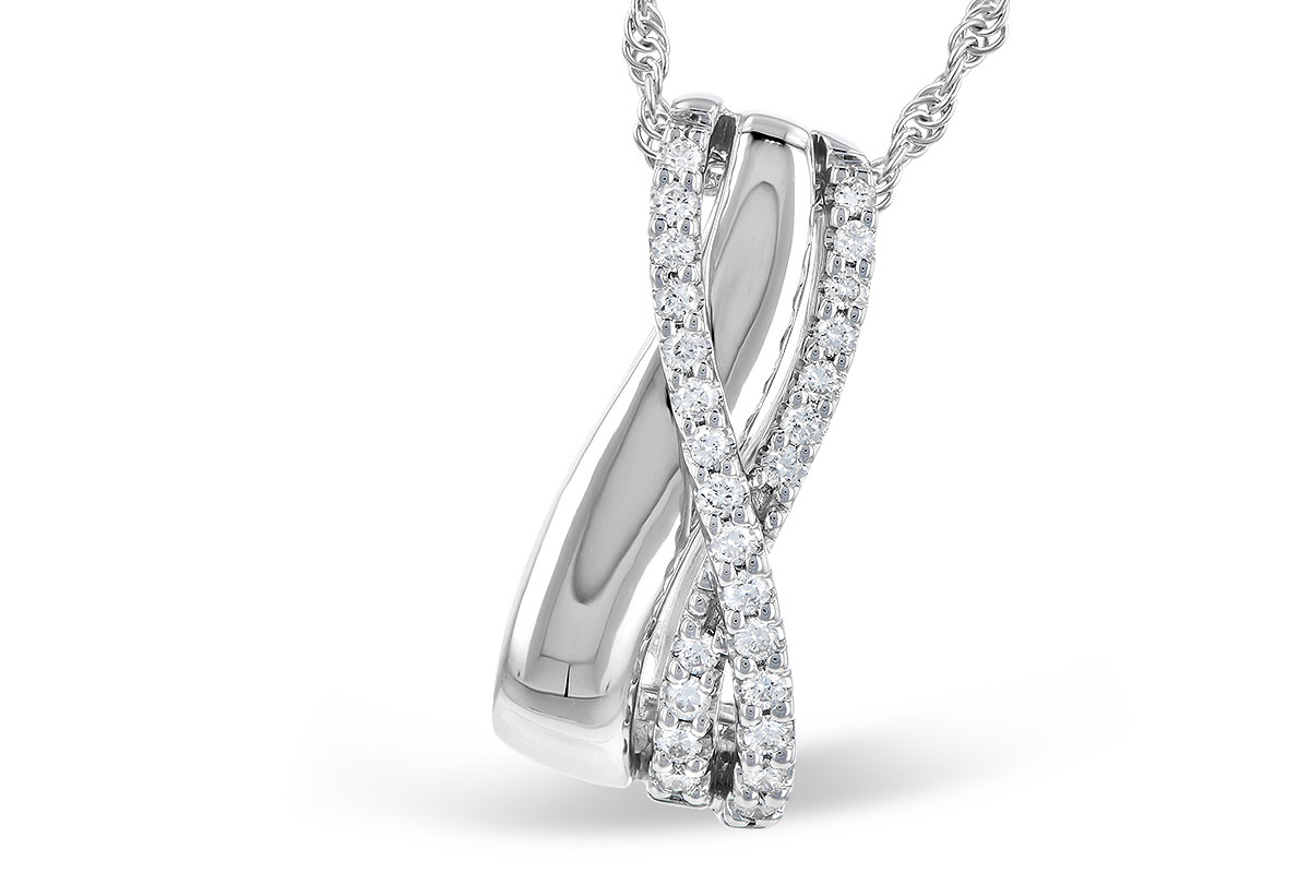 G309-10967: NECKLACE .26 TW
