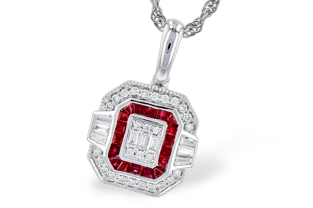 G310-00013: NECK .29 TW RUBY .48 TGW