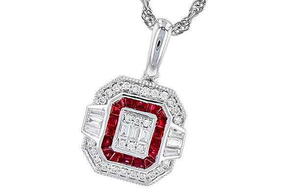 G310-00013: NECK .29 TW RUBY .48 TGW