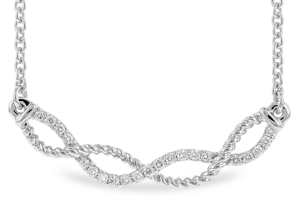 G310-00958: NECKLACE .12 TW (18")