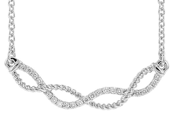 G310-00958: NECKLACE .12 TW (18")
