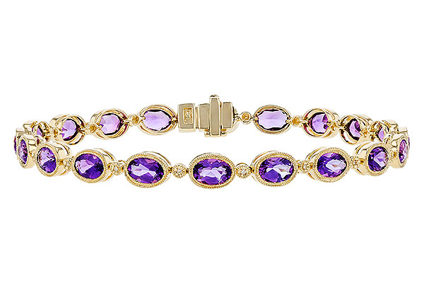 G310-01885: BRACELET 6.86 TW AMETHYST 6.90 TGW