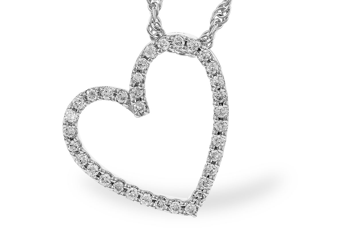 G310-03676: NECKLACE .12 TW