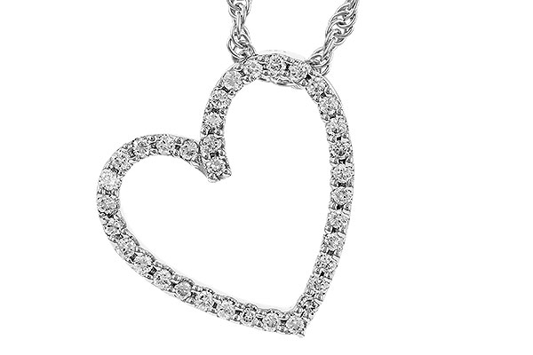 G310-03676: NECKLACE .12 TW