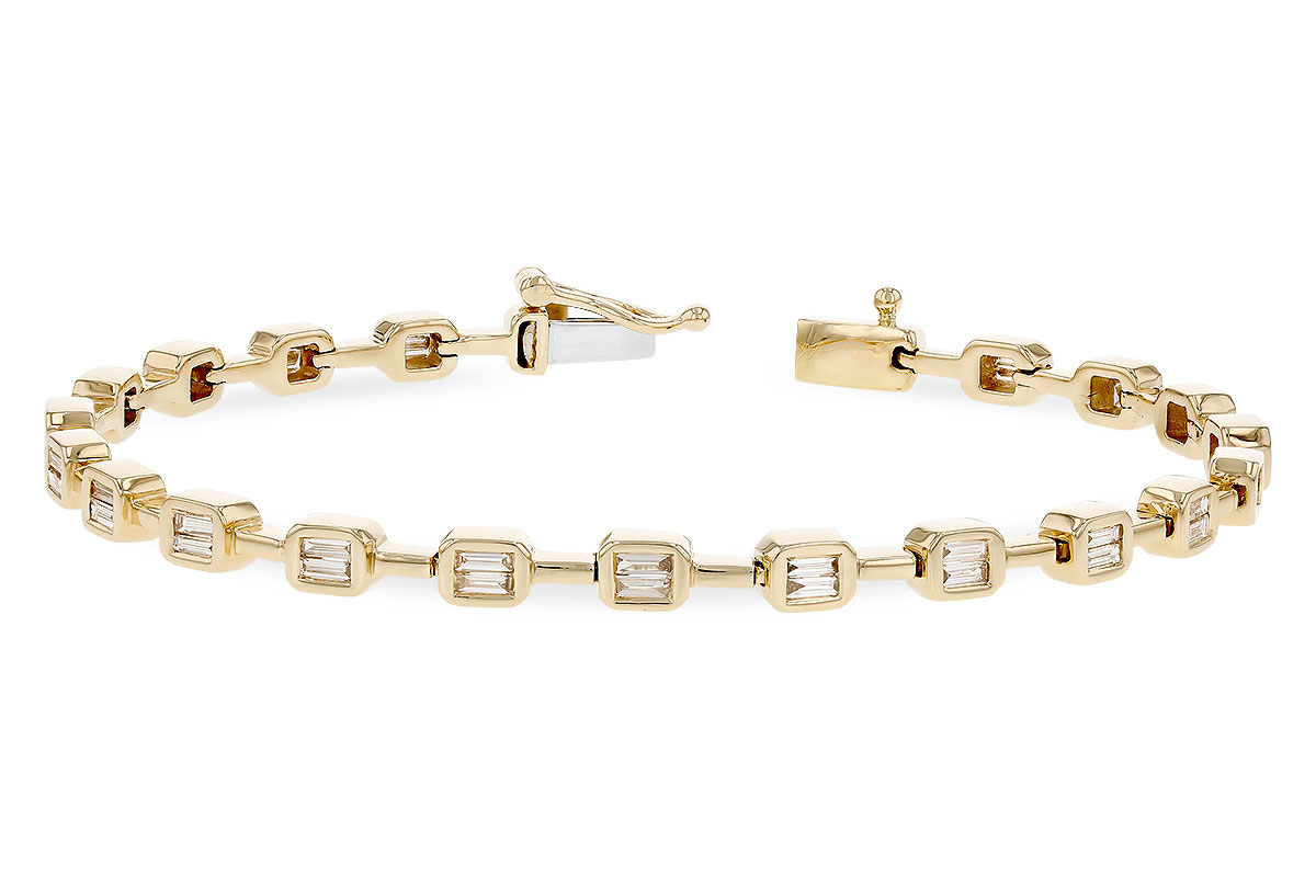 G310-04585: BRACELET .90 TW BAGUETTE