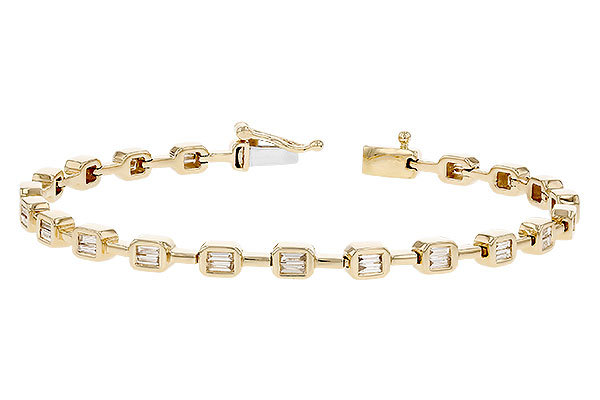 G310-04585: BRACELET .90 TW BAGUETTE