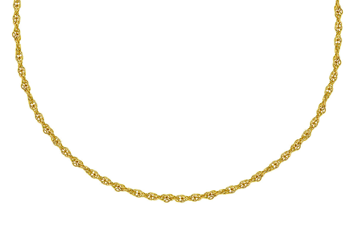 G310-05531: ROPE CHAIN (16IN, 1.5MM, 14KT, LOBSTER CLASP)