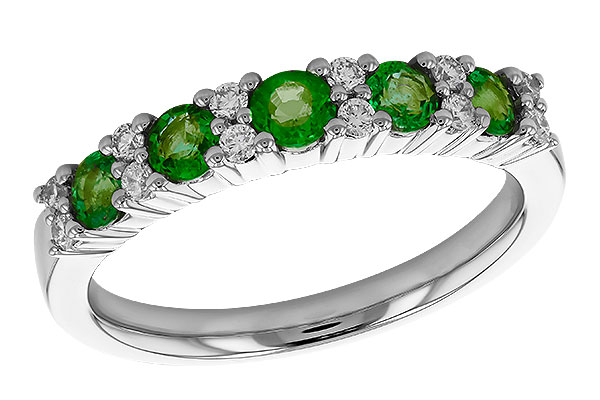 G310-07340: LDS WED RG .55 EMERALD .72 TGW