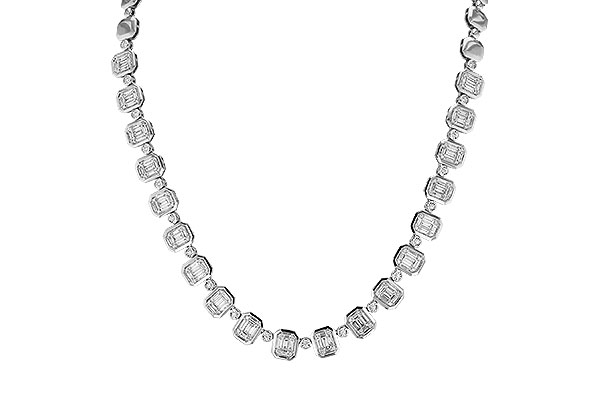 G310-90967: NECKLACE 2.48 BAG 2.95 TW