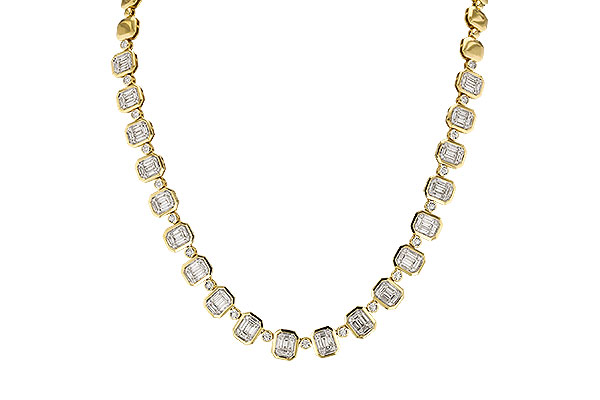 G310-90967: NECKLACE 2.48 BAG 2.95 TW