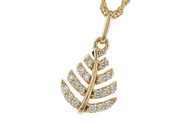 G310-92813: NECKLACE .15 TW
