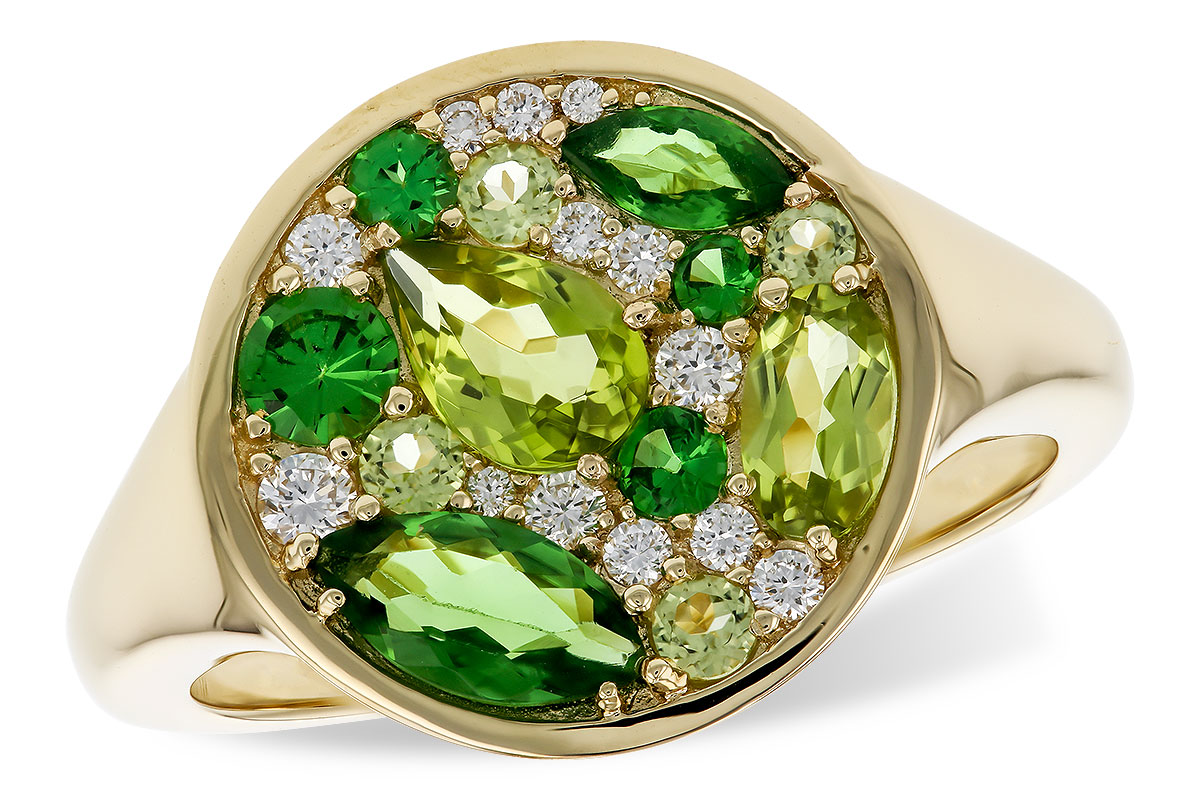 G310-94567: LDS RG 1.34 TW SEMI-PRECIOUS (TSAV, PER) 1.50 TGW