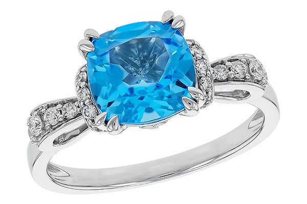 G310-94613: LDS RG 2.48 BLUE TOPAZ 2.70 TGW (8MM BT)