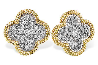G310-95513: EARRINGS .50 TW