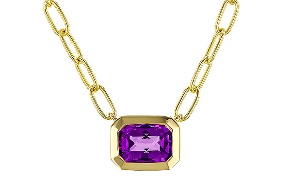 G310-96440: NECKLACE .82 AMETHYST (18")