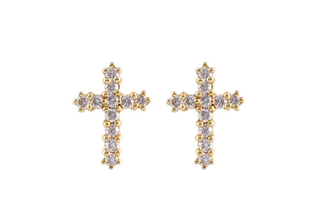 H036-43694: EARRINGS .15 TW