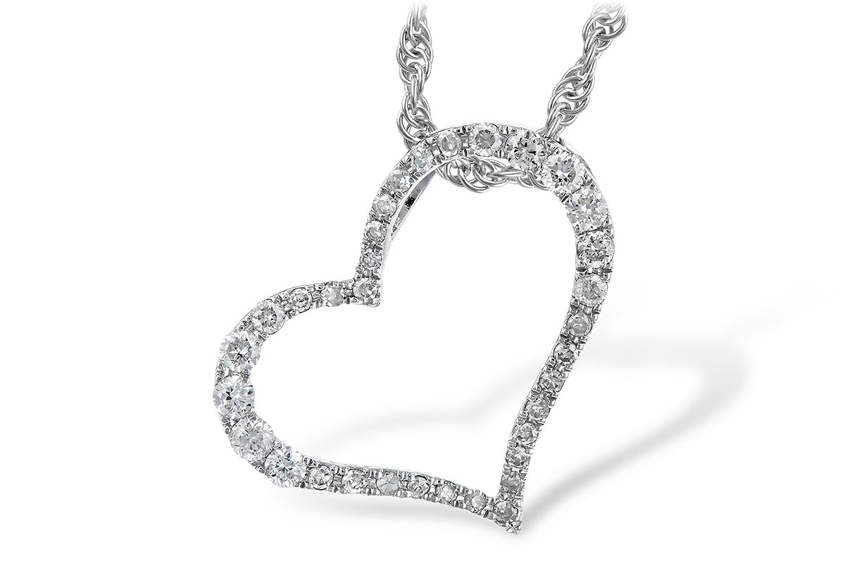 H041-90076: NECKLACE .24 TW