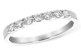 H129-14622: LDS DIA WED RG .25 TW (7 STONES)
