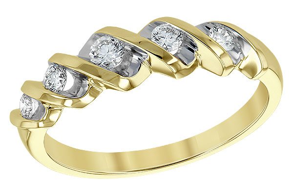 H129-14631: LDS WED RING .25 TW