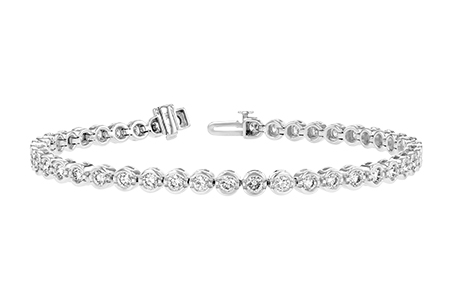 H224-60022: BRACELET 3.00 TW